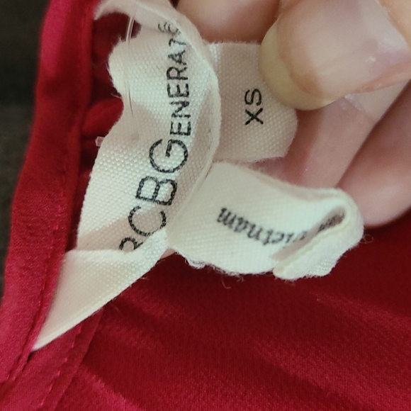 BCBGeneration Pink Flowy Sheer Tank Top - Picture 6 of 9